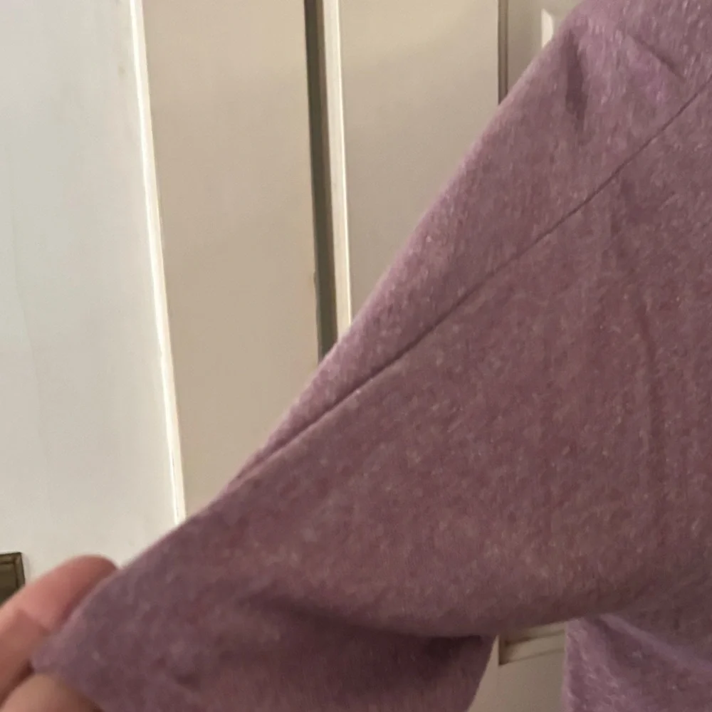 LuLaRoe Purple/rose Cardigan.  high low length . 3/4 sleeves - Picture 4 of 9